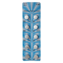 Conjunto de 10 baterias de célula AG13LR44A76 357 357A LR1154SR1154SR44 de alta energia