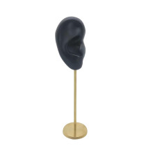 Earring Display Stand Human Ear Model Stud Holder Showcase Jewelry Organizer Right Ear Black