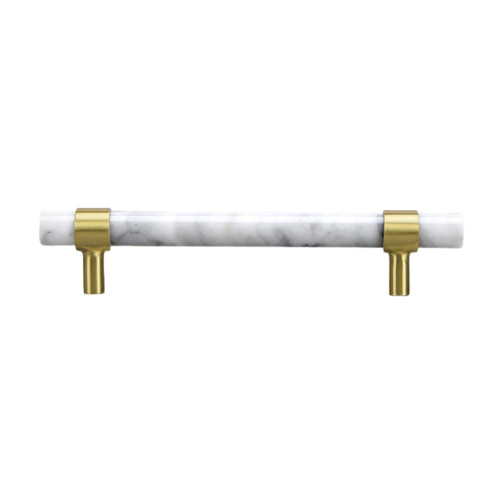 Marble Cabinet Pulls Cabinet Handle,Reaplcement Elegant Dresser Pulls Hardware For Cupboard Dresser Drawers Kitchen Wardrobes 35X140mm White 9028731214320