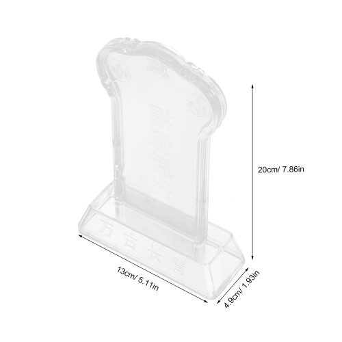 placa comemorativa ancestral em plástico para túmulos e funeral 2