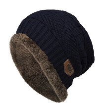Baretmutsen, Franse stijl beaniemutsen, modieuze fleece gebreide warme wintermutsen in contrasterende kleuren voor dames en heren, platte pet, baret