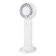 Ventilador oscilante turbo para casa/quarto, portátil e de viagem, alimentado por USB, alta potência, menos de US$ 20 — Compatível com tomadas