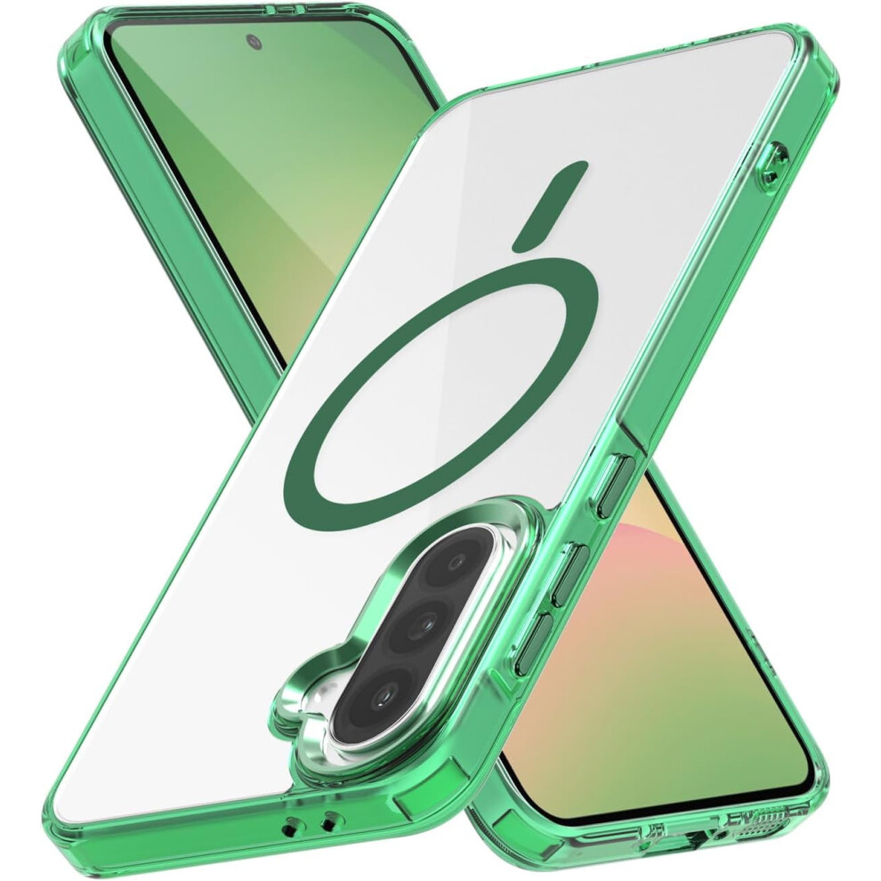 Samsung Galaxy A36/A56 Case (6.7") – Magsafe Compatible, Yellowing-Resistant Clear Magnetic Rugged Cover 9028731141985