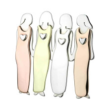 Broche para hermanas, joyería linda, regalo de cumpleaños, elegante pin de solapa para bolso, corbata, traje, 4 personas