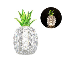 Veilleuse LED ananas en acrylique, décoration nordique pour chambre/salon, ornement de Noël