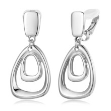 Boho gehamerde hangende oorbellen voor dames, moderne statement oorbellen met een opvallende afwerking.