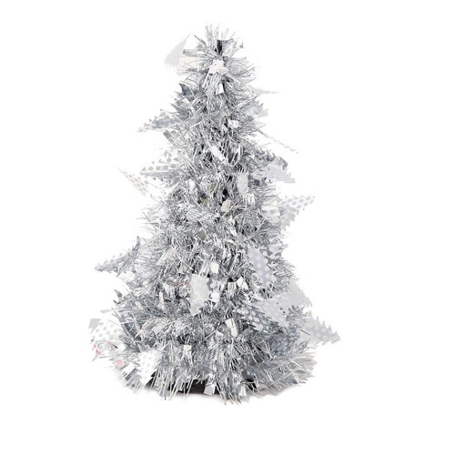 Mini Christmas Tree Creative Mini Desktop Christmas Tree Decoration Small Tree Christmas Decoration Silver