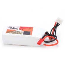 11,1V 900mAh 50C LiPo Batterie für RC Autos Boote Hubschrauber, Weiß