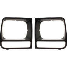 Headlight Door Set 5EM72SW1 5EM73SW1 for Cherokee 1998-2001 Headlight Bezels Trim Accessories
