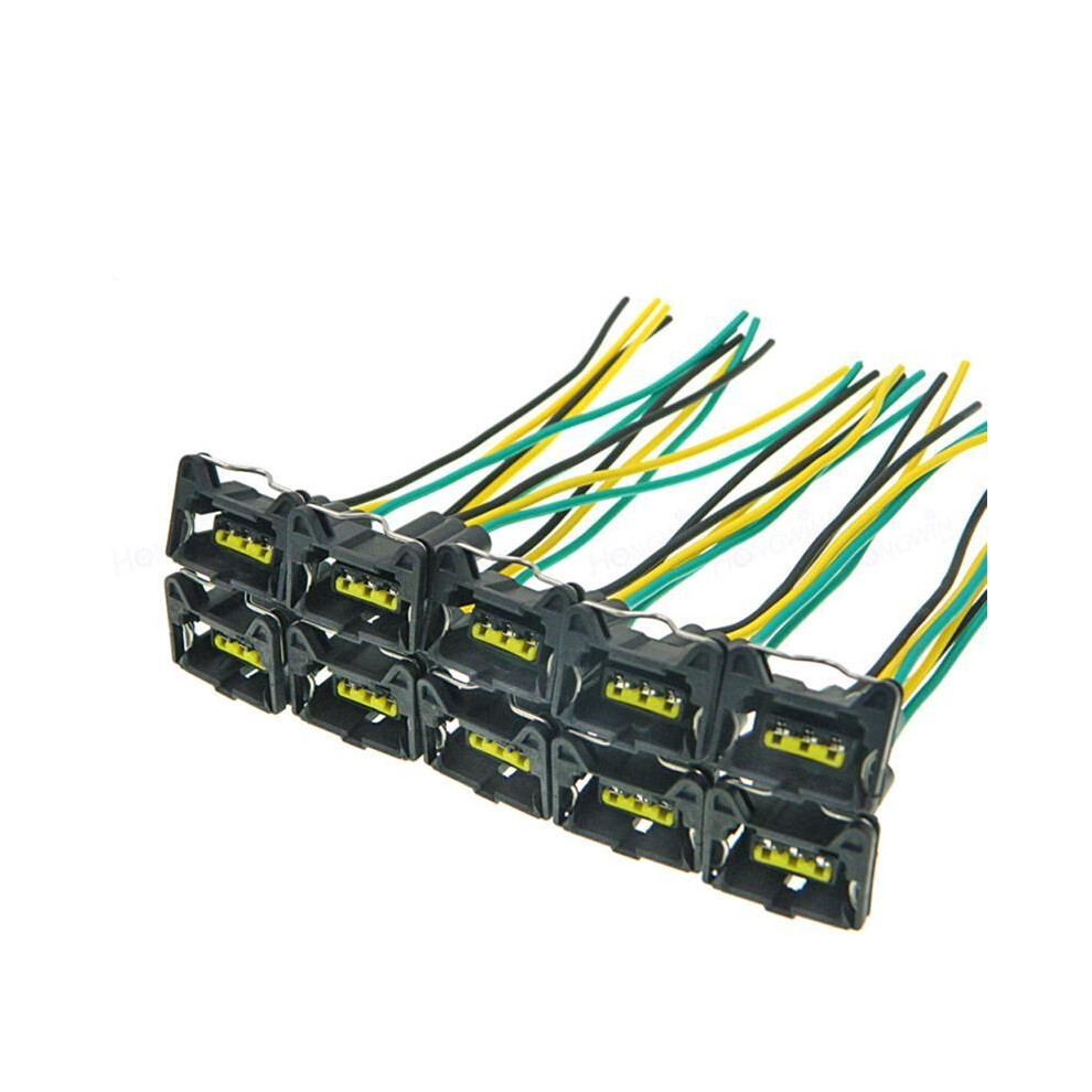 10Pcs 35150-02600 3515002600 Connector Harness Pigtail Plug For Atos Fits Picanto Idle Air Control Vavle Black 4712830949577
