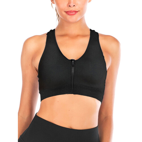 DODOING Γυναικείο Μαλακό Αθλητικό Σουτιέν Activewear Σουτιέν Yaga Αφαιρούμενη Ενισχυμένη 2