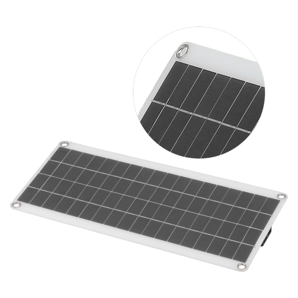 20W Polycrystalline Solar Panel Charger With Dual Usb, Ip65 Waterproof 8441390740459