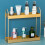 1pc Makeup Organizer Cosmetic Storage Shelf Decorative Vanity Organizer 5