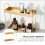 1pc Makeup Organizer Cosmetic Storage Shelf Decorative Vanity Organizer 7