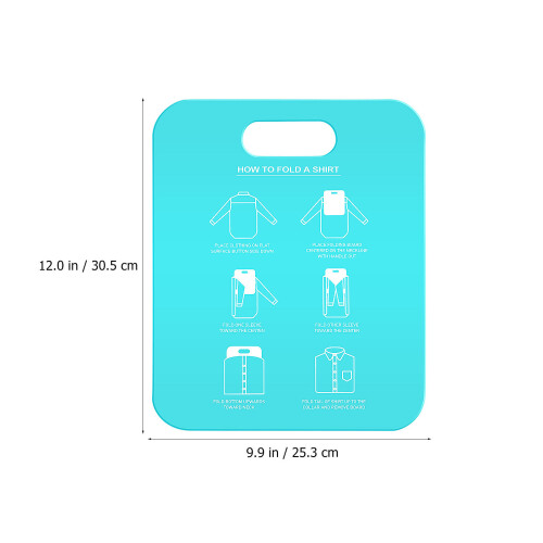 2Pcs T Shirt Folding Board PP Clothes Folder Easy Use for Packing 2