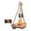 4Sets Mini Outdoor Kampvuur Model Hars Multi Creatieve Decoratie 3