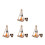 4Sets Mini Outdoor Kampvuur Model Hars Multi Creatieve Decoratie 8