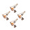 4Sets Mini Outdoor Kampvuur Model Hars Multi Creatieve Decoratie 10