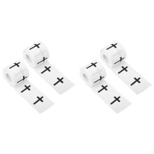 4 Rollen Christian Athletic Tape, 7 M, Gezackte Kanten, Hautfreundliche Baumwolle, Sporthandgelenk