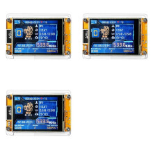 3X NMMiner NerdMiner V2 530KH/S Hashrate BTC Solo Lottery Miner ESP32 2.8Inch Display Bitcoin Crypto Lottery Miner