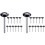 24 Pack Nylon Garage Door Roller 2 Inch Quiet Garage Rollers Bulk 6200Z Replacement Garage Door Roller 1