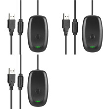 3X per 360 Wireless Gamepad PC Adattatore Ricevitore USB Supporta Sistema Win7/8/10 per per Xbox360 Controller Console