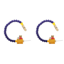 2X Cooling Sprayer Mist Coolant Lubrication Spray System for 8Mm Air Pipe CNCLathe Milling Drill B