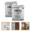 2Pcs Vintage Wall Mounted Iron Mailbox For Outdoor Use 3