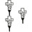 3 Count Memorial Grave Markers Stake Yard Stakes For Decorations 7