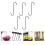 5Pièces Crochets S Acier Décoration Jardin 3