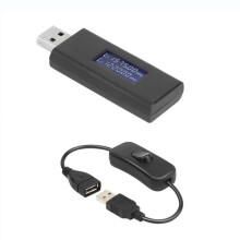 Portable GPS Signal Detector USB Powered Plug and  with USB  Adapter Accessory