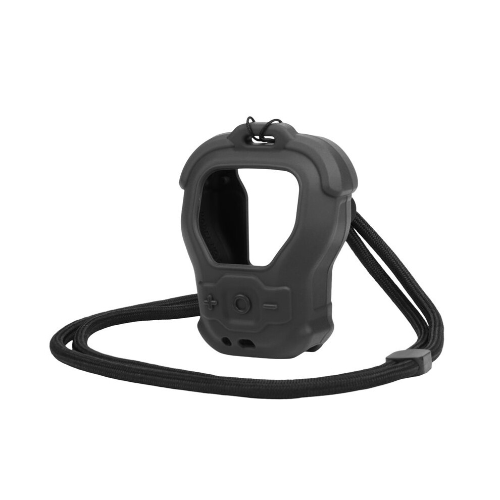 Silicone Case For Wearable Speaker, Travel Carrying Case Shockproof Protective Speaker Cover With Lanyard Black 6033314450784