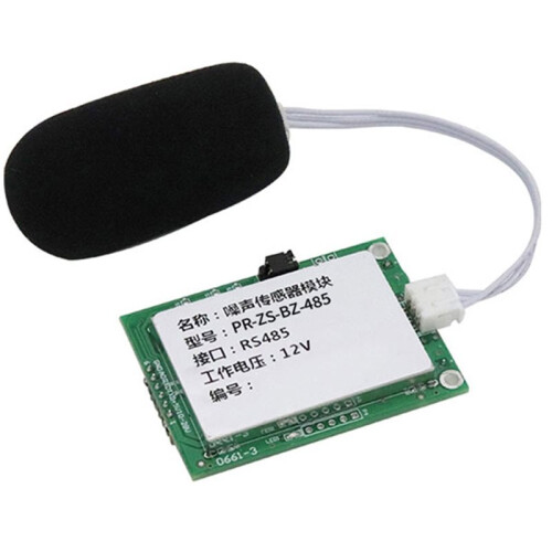 30db-120db Decibelmeter Detectie Geluidsgenerator Module Geluidssensor Tester RS485 Geluidssensor RS485-12V