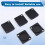 5PCS Panel Mount Blank Plate, D-Type Cover Plate Patch Board, Panel Base for Connectors and XLR Connectors 4
