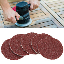 200 Stück 25 mm Rote Schleifpapier Scheiben Körnungen 60-2000 für Autopolitur, Holz & Metall