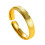 (Gold) Bague Chat Magnetique Cuivre Couple 1