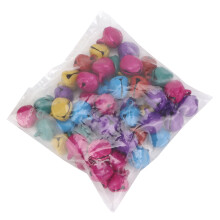 50pcs Mini Iron Jingle Bells for Crafts, Jewelry & Decorations