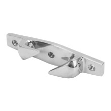 Edelstahl-Links Gerade Buchtklampe 155 mm / 6,1 Zoll Seilführung