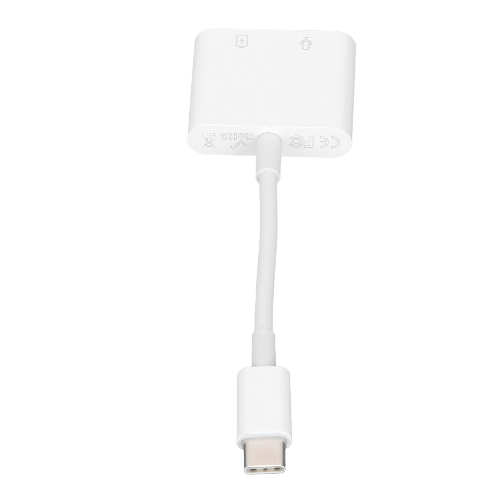 2-In-1 Usb C To 3.5Mm Audio Adapter With Pd 60W Fast Charging, 11.5Cm 7891390742822