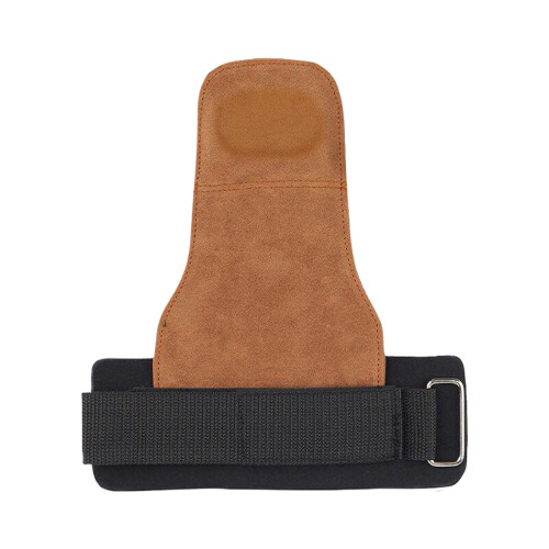 (Brown, 1PC) Weightlifting Pull Up Straps, Adjustable Grip Support