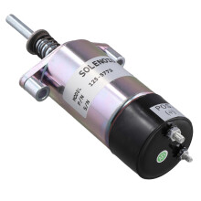12V Fuel Shut Off Solenoid 125-5773 8C-9986 for Caterpillar Engine SR4 3204 3304 3304B 3306 3306B 3306C