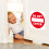 8Pcs Keep Out Signs Large Bold Text No Entry Label Sticker For 4