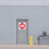 8 Piece Do Not Enter Sign Sticker Quick Installation No Entry 6