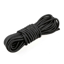(5mm, Black) 5 Meters 4mm / 5mm Kayak Boat Elastic Bungee Cord Rope