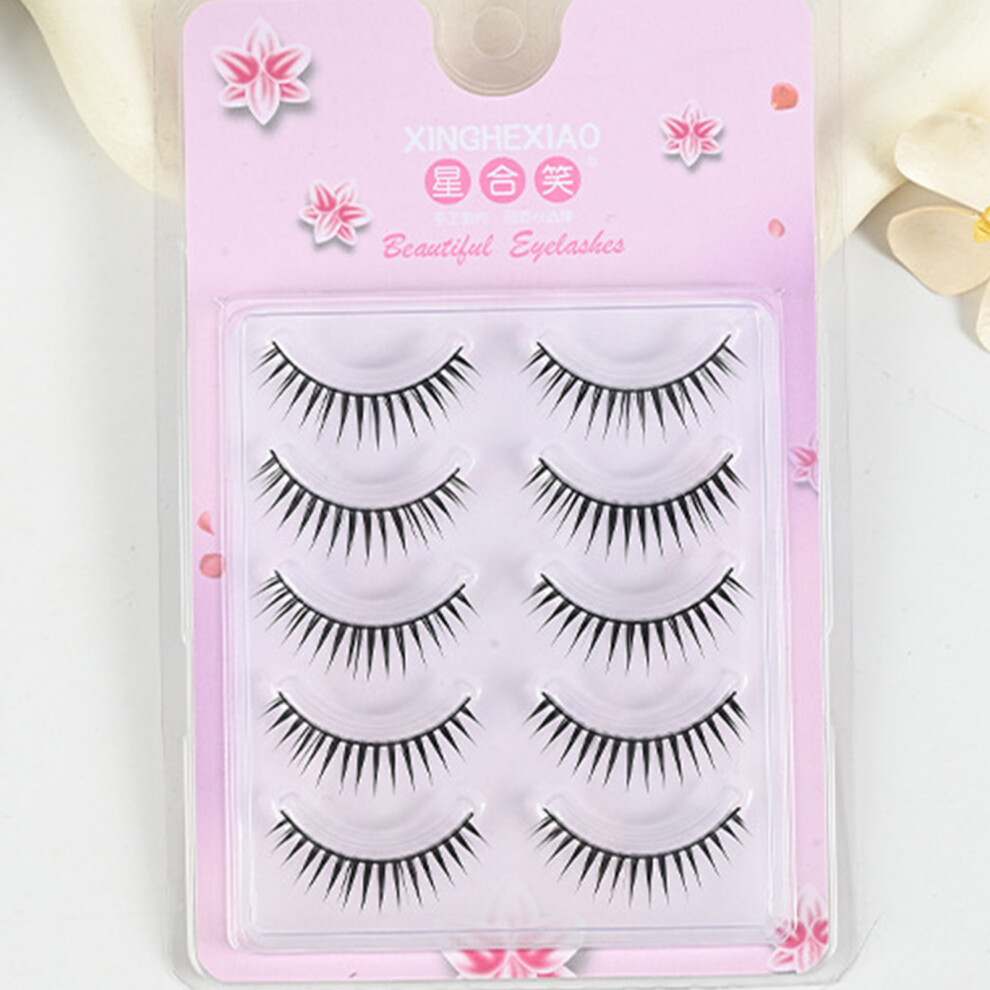 Phui-Pet-Supplies Fluffy Natural Look False Eyelashes For Women