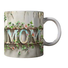 Mothers Day Gifts Mother's Day Gift Ceramic Coffee Mug Tea Cup Flower