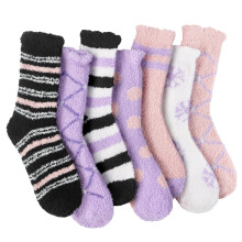 7 paia di calze invernali da donna, morbide, calde e confortevoli, in soffice pile, taglie 5-9