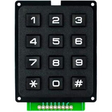 3x4 Keypad 12 Buttons Keypad Module Number Pad Compatible with Arduino