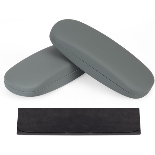 Hard Shell Eyeglasses Case with Soft Lining 1 Pack