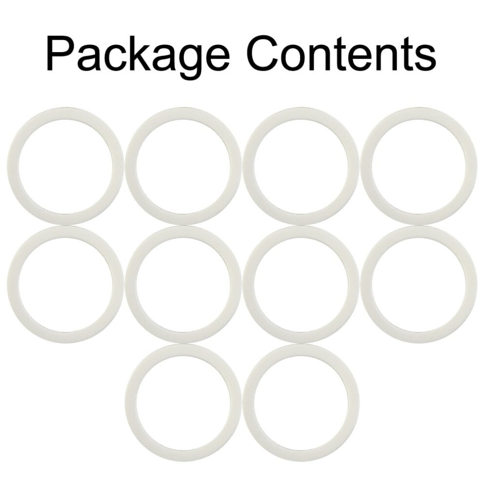 10 Pack S60x6 Pe Foam Seal Replacement White For Ibc Cap Lid Gasket Water Storage Rain Barrel Accessory 9028731216515